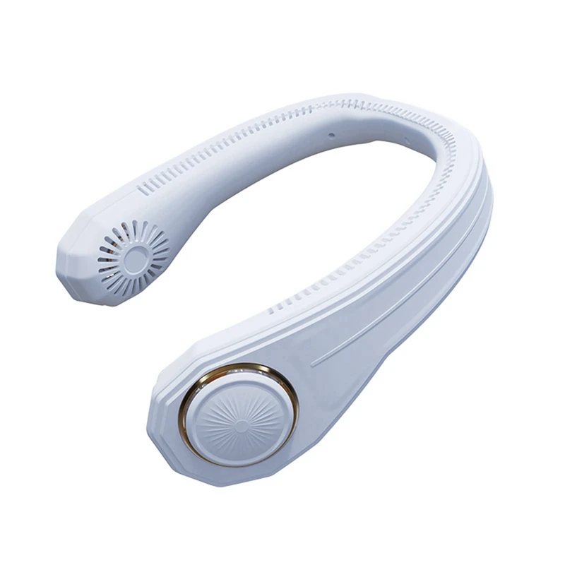 

Портативный шейный вентилятор, беслопастный Персональный вентилятор, переносной Перезаряжаемый USB-вентилятор для путешествий и спорта