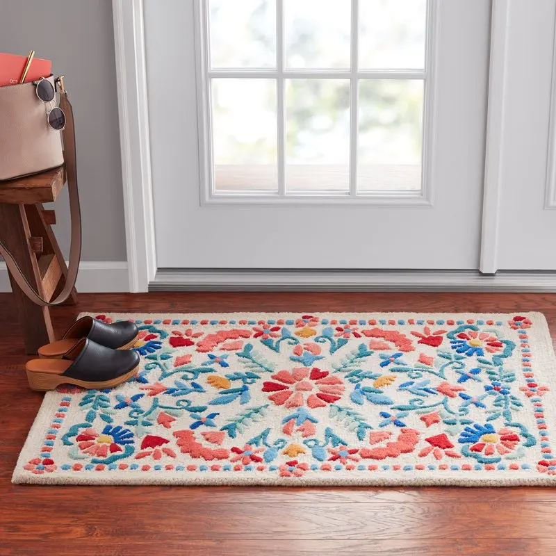 

Elegant 30" x 46" Wool Accent Rug - Soft, Durable & Stylish Focal Point for Your Home Decor