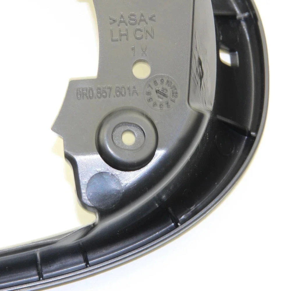 Черная внешняя левая и правая зеркальная рамка корпуса для VW Golf 6 MK6 GTI R 2010-2013 Touran