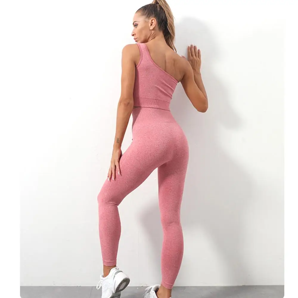 Seamless Yoga Set Women Gym Clothing Sport Set Women Workout Clothes 2 Piece Outfits Sports Bra Seamless Legging Female Gym Set