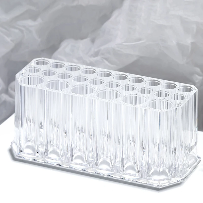 26-отверстий акриловые кисти для ногтей органайзер набор дизайна инструменты