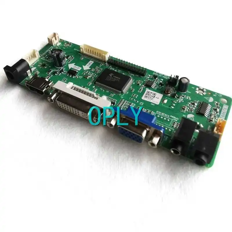 Плата контроллера для монитора ноутбука LP150X1 LP150X2 LP150X04, 15 дюймов, совместимая с HDMI, VGA, DVI, LVDS, 20 контактов, 1-CCFL, комплект 1024*768