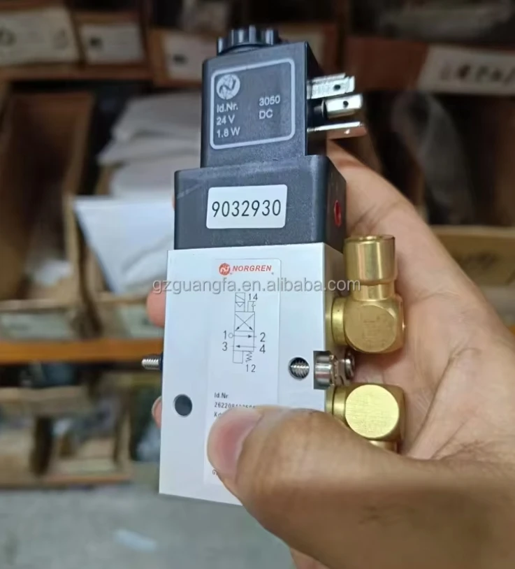 

Высокое качество 61.184.1051 SM102 CD102 6 мм медная головка 2625484 Электромагнитный клапан