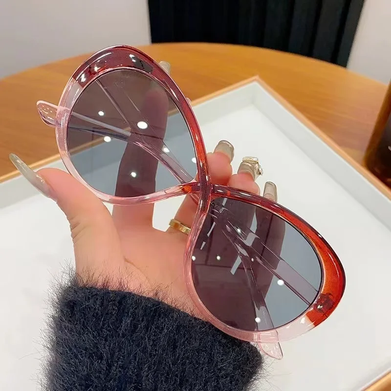 Солнцезащитные очки кошачий глаз для мужчин и женщин винтажные брендовые