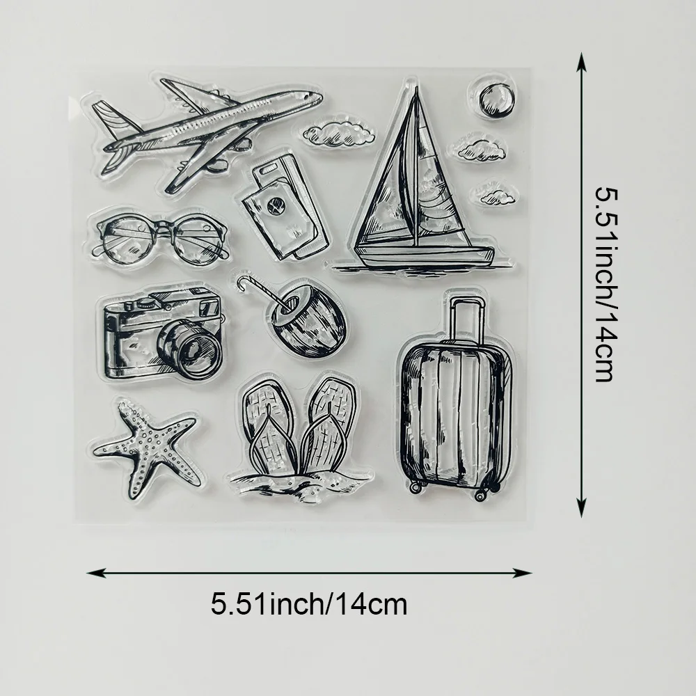 С Днем Рождения/кошка прозрачные штампы/печать для сделай сам Скрапбукинг