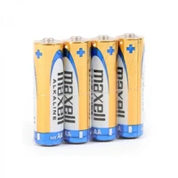 pilas maxell bateria original alcalina tipo aa lr6 bulk en blister 4x unidades