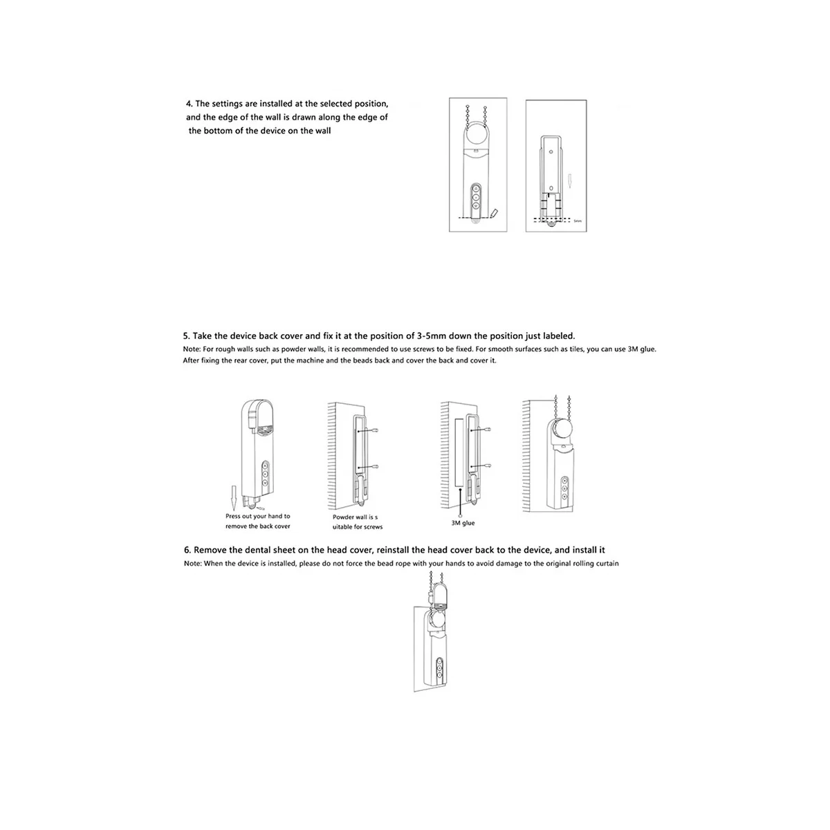 Смарт-привод для штор Tuya WIFI автоматический Электрический роликовый затвор