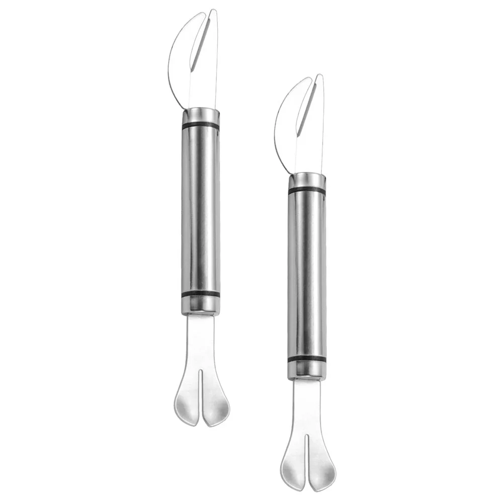 

2Pcs Handheld Safe Peeler Fish Scale Seafood Tools Kitchen Tools Shrimp Peeler And Deveiner Tool for Foods Clean