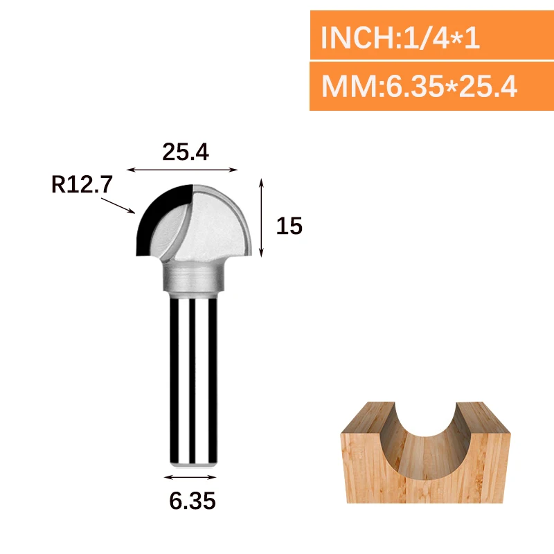 

Vsharp PCD круглая нижняя насадка для дерева
