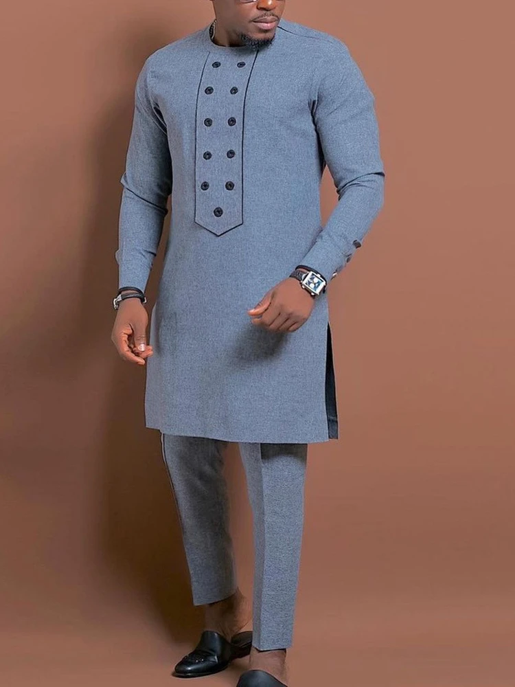 Muslim Fashion Men Sets Kaftan Abaya Pakistan Ropa Islamica Hombre Arabic Jubba  Thobes Qamis Homme Musulman Islamic Clothing