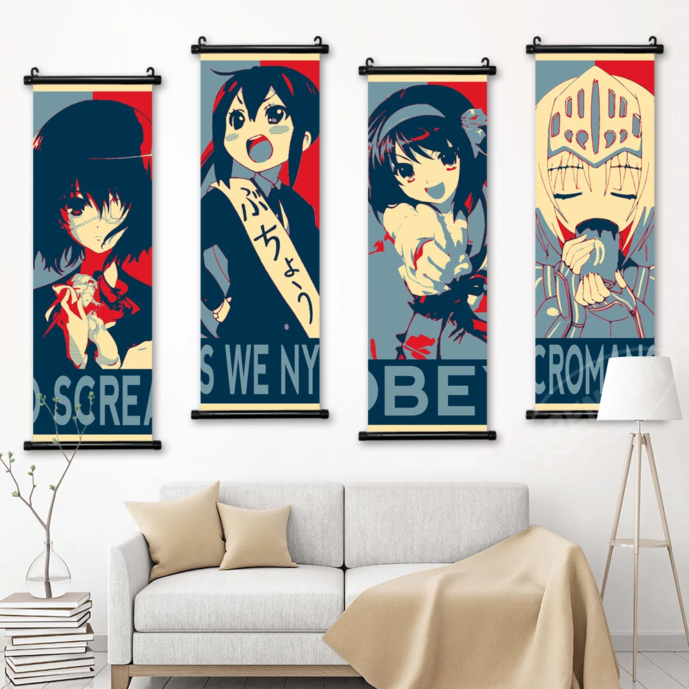 

Wall Artwork Anime Canvas Another Mural Misaki Mei Pictures Painting Hd Print Suzumiya Haruhi Poster Hanging Scrolls Home Decor