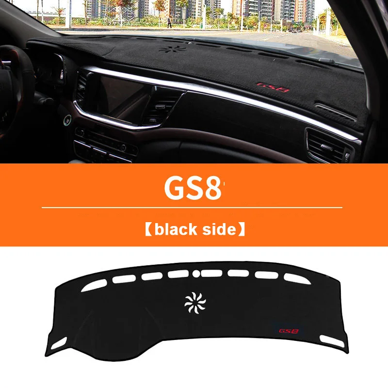 

Для GAC Trumpchi GS8 2017 2018 2019 2020 2021 LHD крышка приборной панели автомобиля с защитой от уф, нескользящий коврик, аксессуары для защиты от фотографий