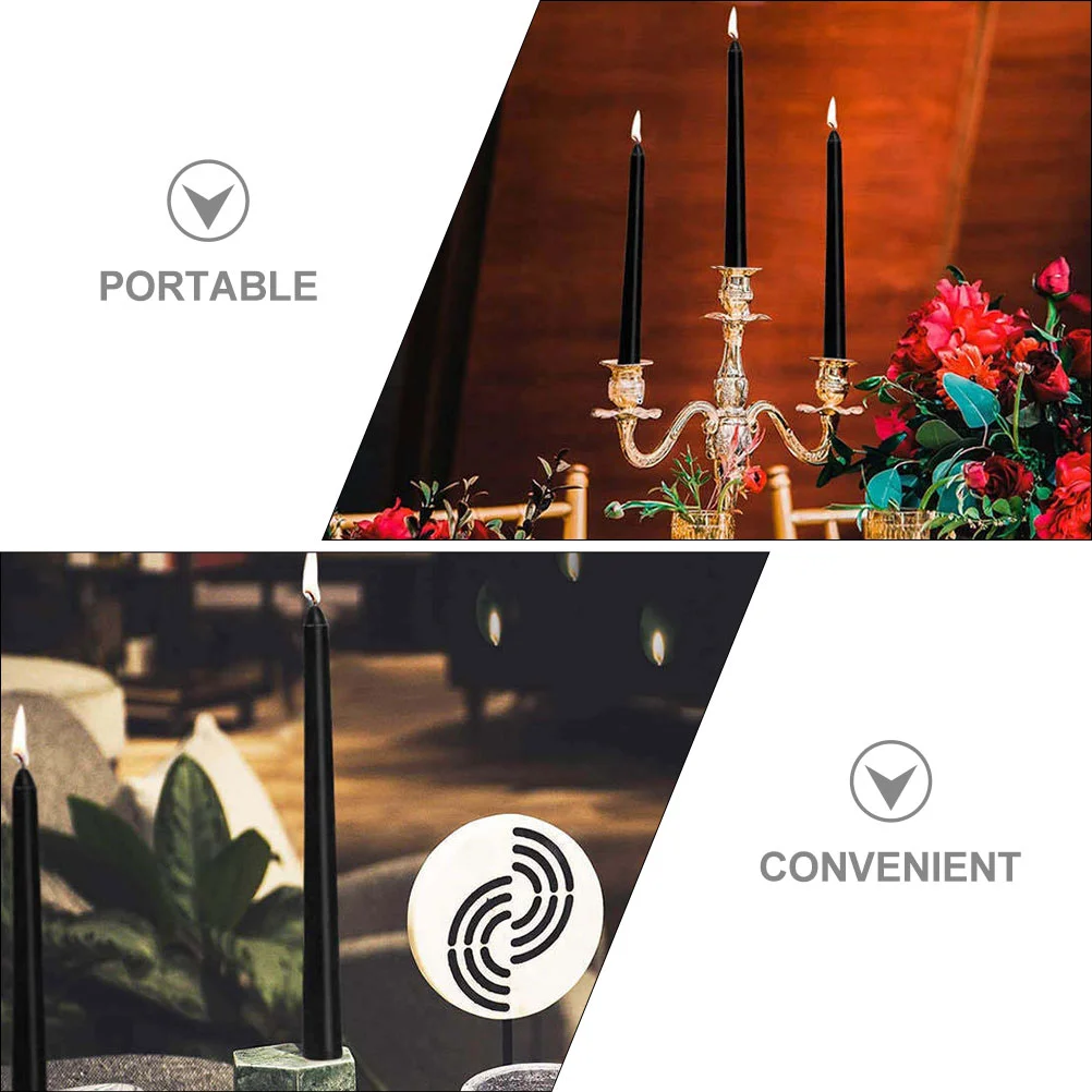 6 шт. 8-часовые восковые свечи горящего времени свадебные украшения оптом