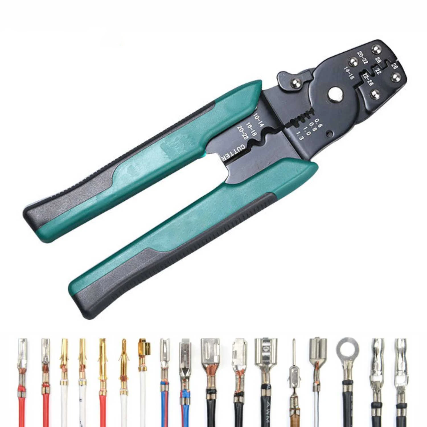 

8 inch Multifunctional Pliers Crimping Tool for Professional Electrician Wire Stripper Cable Cutter Crimper DIY Crimp Terminals