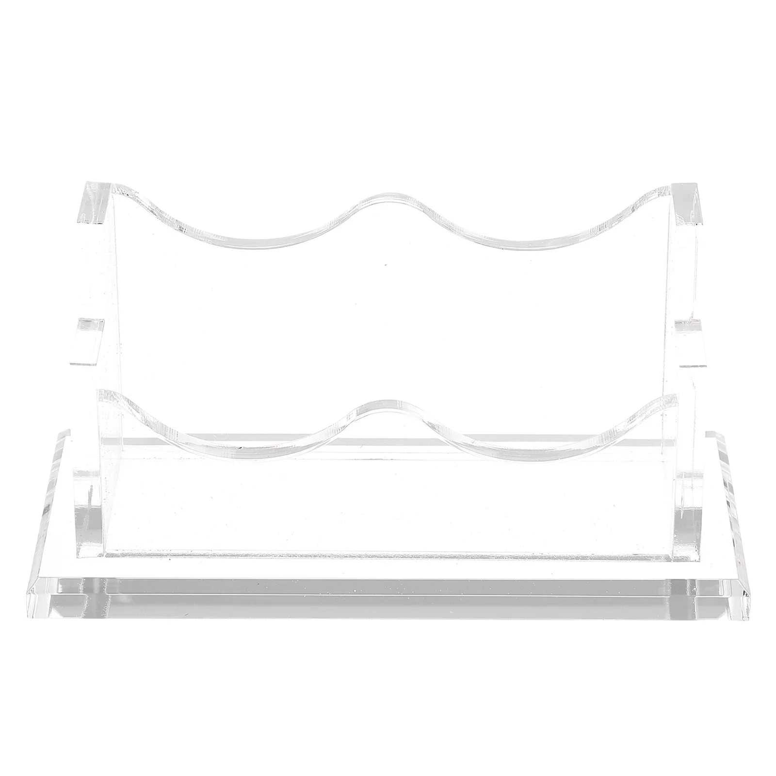 

Desktop Display Holder Clear Business Show Holder Acrylic Holder