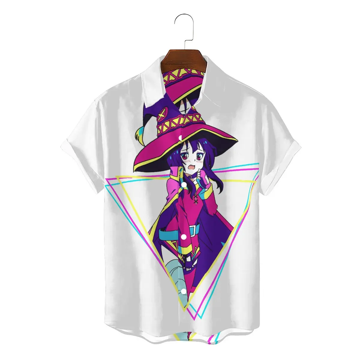 

KonoSuba God's Blessing Aqua Darkness Anime 3D Shirt Megumin Basic Shirts Homme Men Clothing New Design Trendy