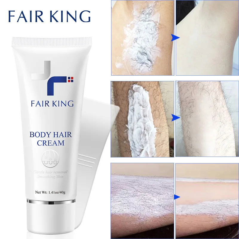 

FAIR KING Painless Hair Removal Cream For Men And Women Effective Armpit Leg Arm Skin Care Powerful Beauty Hair Removal