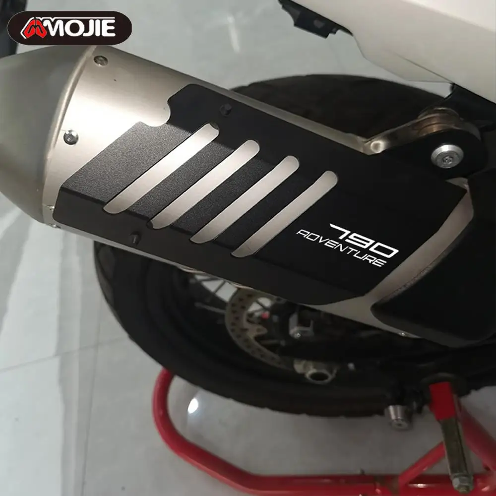 

Motorcycle Accessories For 790 ADVENTURE 790 R S ADV 790S 790R 2019 2020 2021 2022 2023 Exhaust Pipe Protector Cover Guard