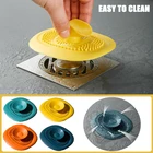 Новый домашний фильтр для кухонной раковины в ванную комнату тип пресса слив пола Дренажный фильтр для волос универсальные аксессуары для защиты от засорения раковины