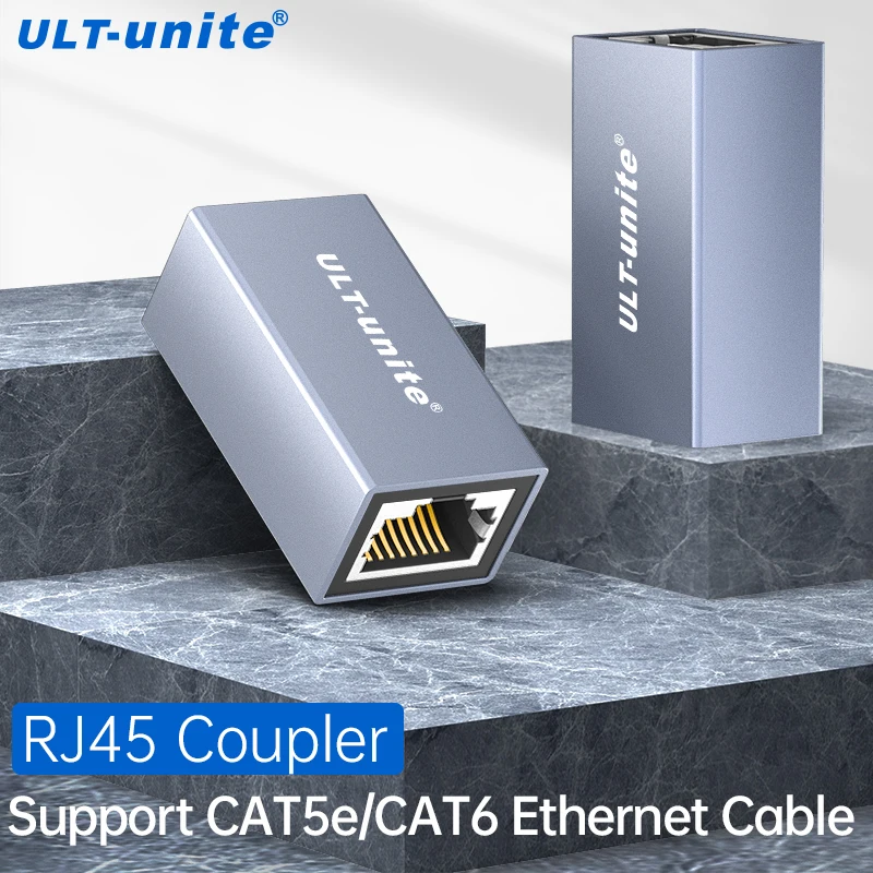 Сетевой разъем RJ45 1000 Мбит/с RJ45 Адаптер сопряжения Ethernet ...