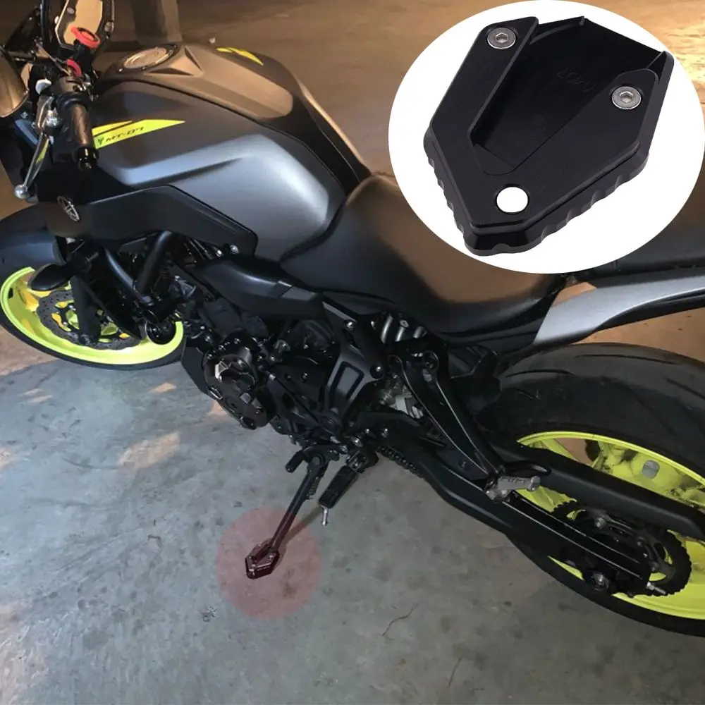 

Extension Pad Big Foot Pad Foot Extension Magnifying Pad Side Kick Stand For YAMAHA MT-07|YAMAHA Tracer|YAMAHA FZ-07