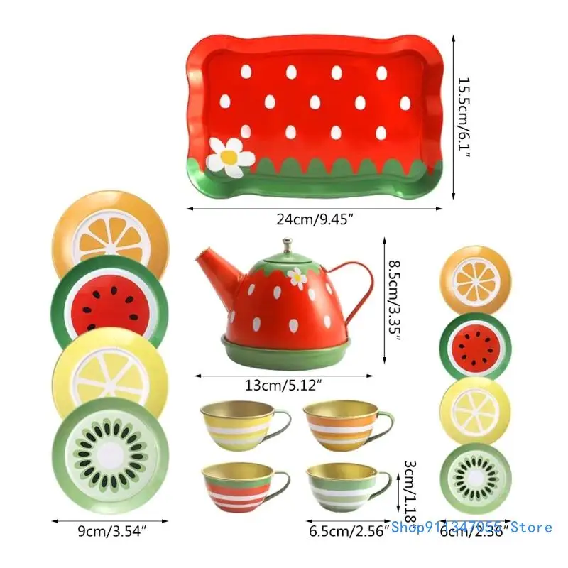 Чайный сервиз для маленьких девочек игрушка чаепития послеобеденный чай