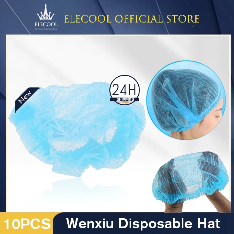 

10PCS Microblading Accesories Permanent Makeup Disposable Hair Net Sterile Hat For Eyebrow Tattooing Beauty Health