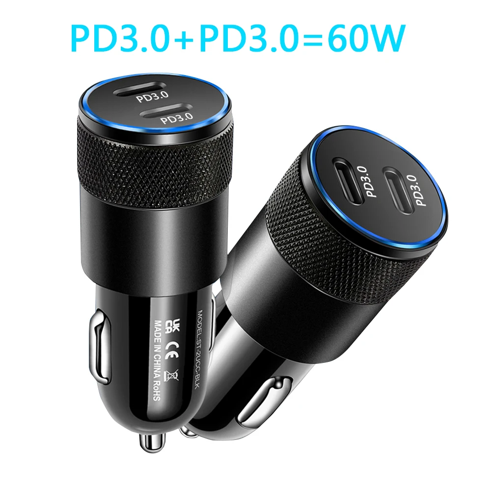 Quick charge QC3.0 Type C PD USB Charger 60W GaN for Macbook tablet Fast Charging For iPhone 12 Pro Max 11 Mini 8 Plus |