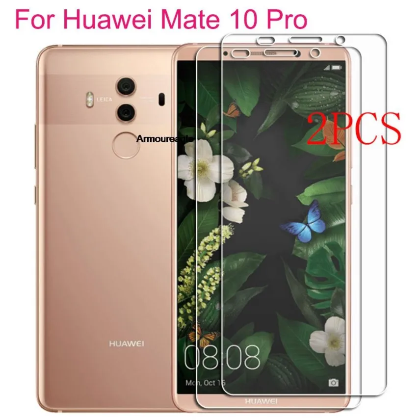 2 шт. для huawei mate 10 pro закаленное защитное стекло на mate10 10pro bla-l29 bla-l09 6-дюймовая