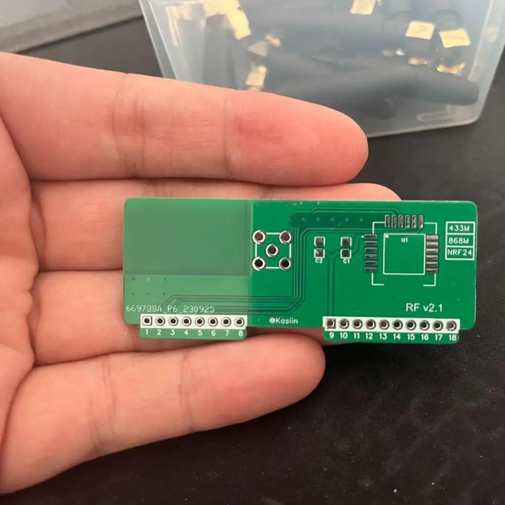 Беспроводной модуль с антенной для Flipper Zero CC1101 SubGhz 433 МГц/868 МГц отличный Диапазон