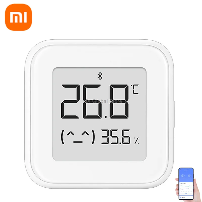 Bluetooth-термометр Xiaomi Mijia гигрометр с чернильным экраном смарт-монитор температуры