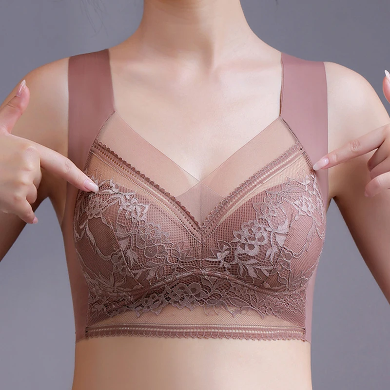 

Comfortable Push Up Bras Sexy Soft Cotton Women Bra Tube Tops Seamless Bralette Female Sports Bra No Steel Rings Brassiere