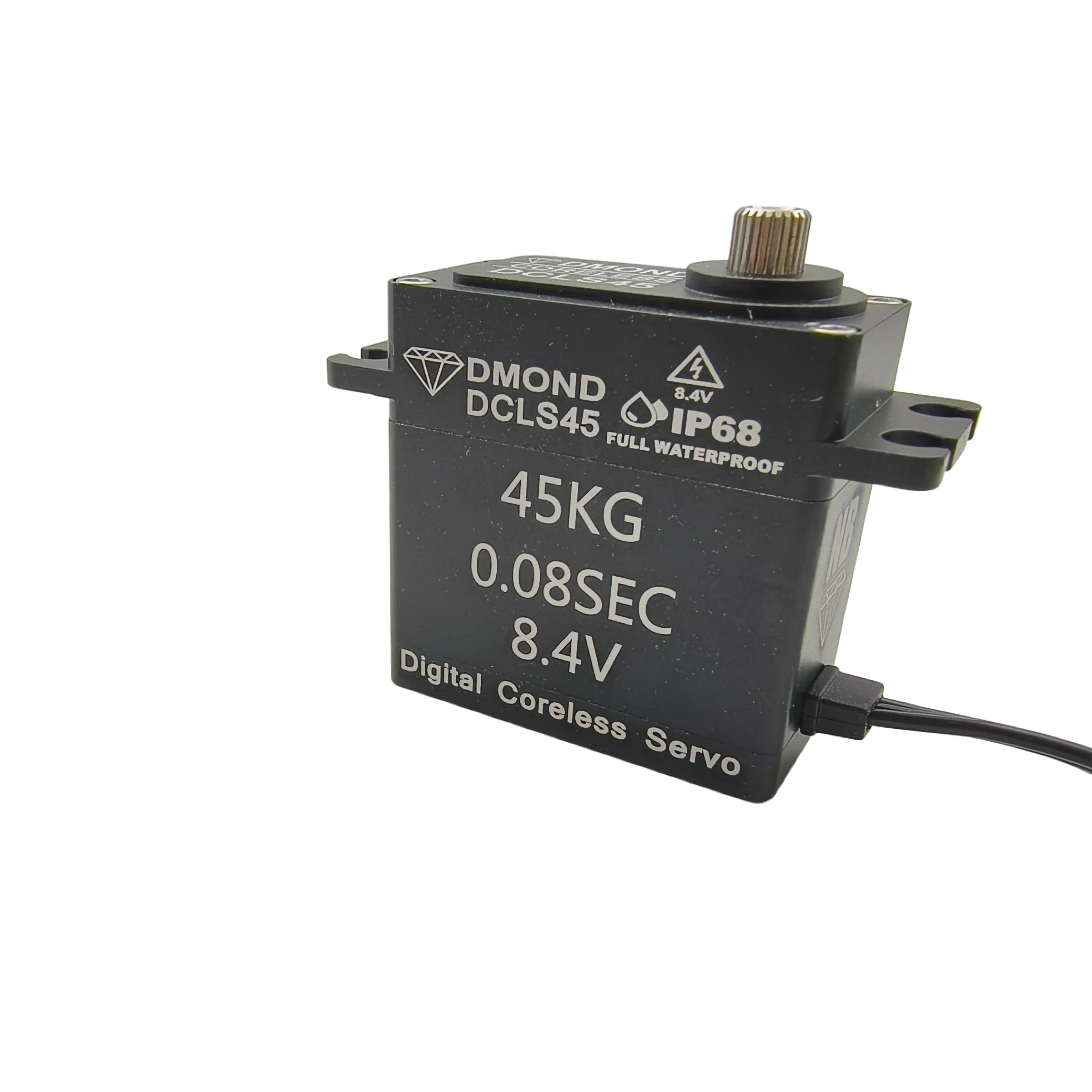 Фото RoRuSDMOND DCLS45 45 кг 0,08 с Бесколлекторный 8,4 В IP68 Полностью водонепроницаемый NB для радиоуправляемых моделей 1/8 1/10: краулеров, багги, грузовиков. Индивидуальная сборка. №2