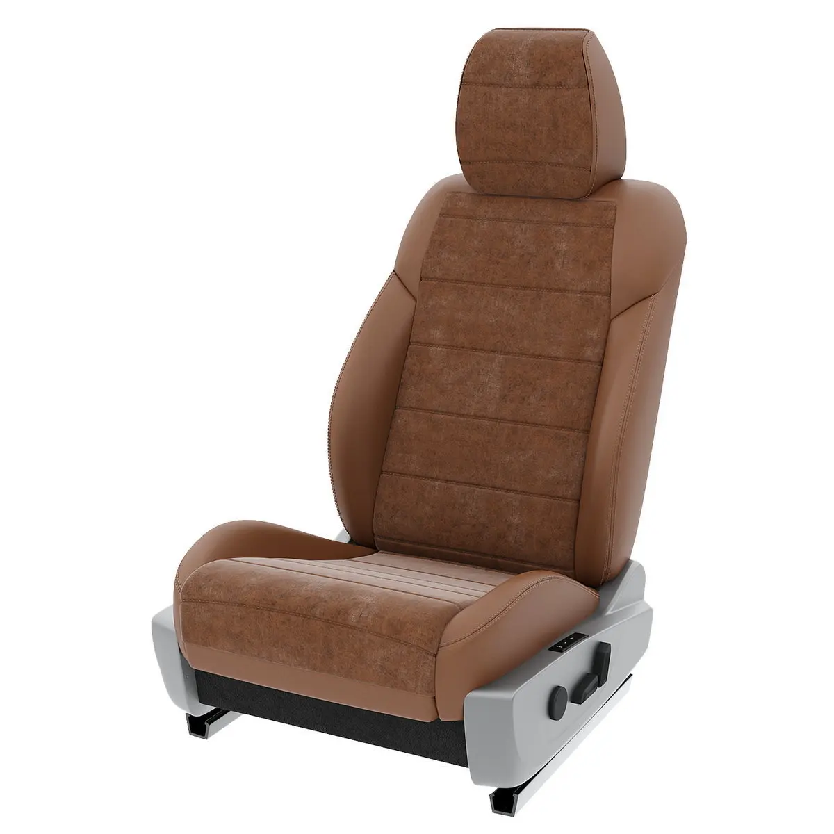 Чехлы на сиденья Chery Tiggo 5 2014-2016 Коричневый