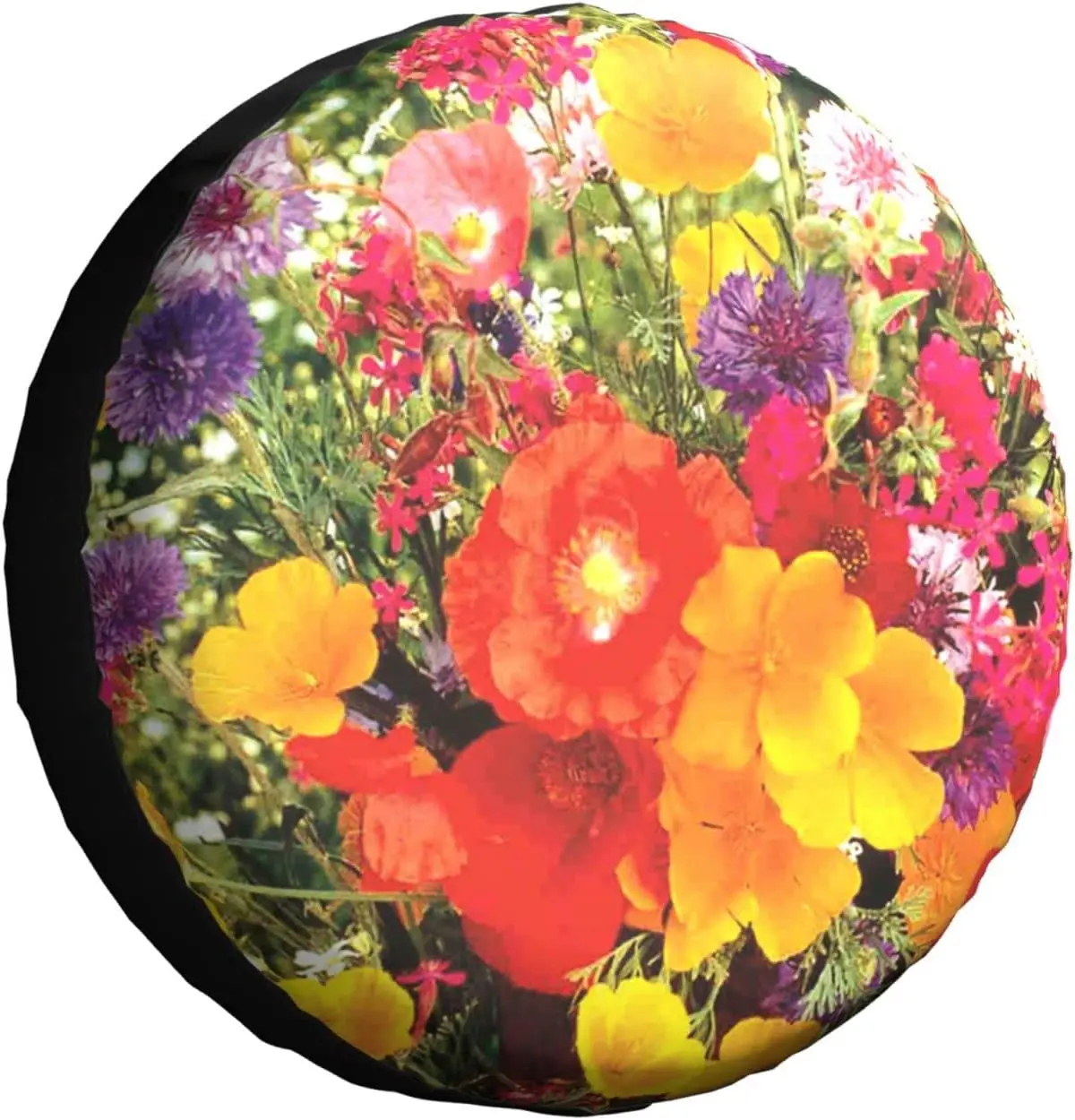 

Spare Tire Cover Universal Tires Cover Home Garden Flower Car Tire Cover Wheel Weatherproof and Dust-Proof UV Sun Tire C