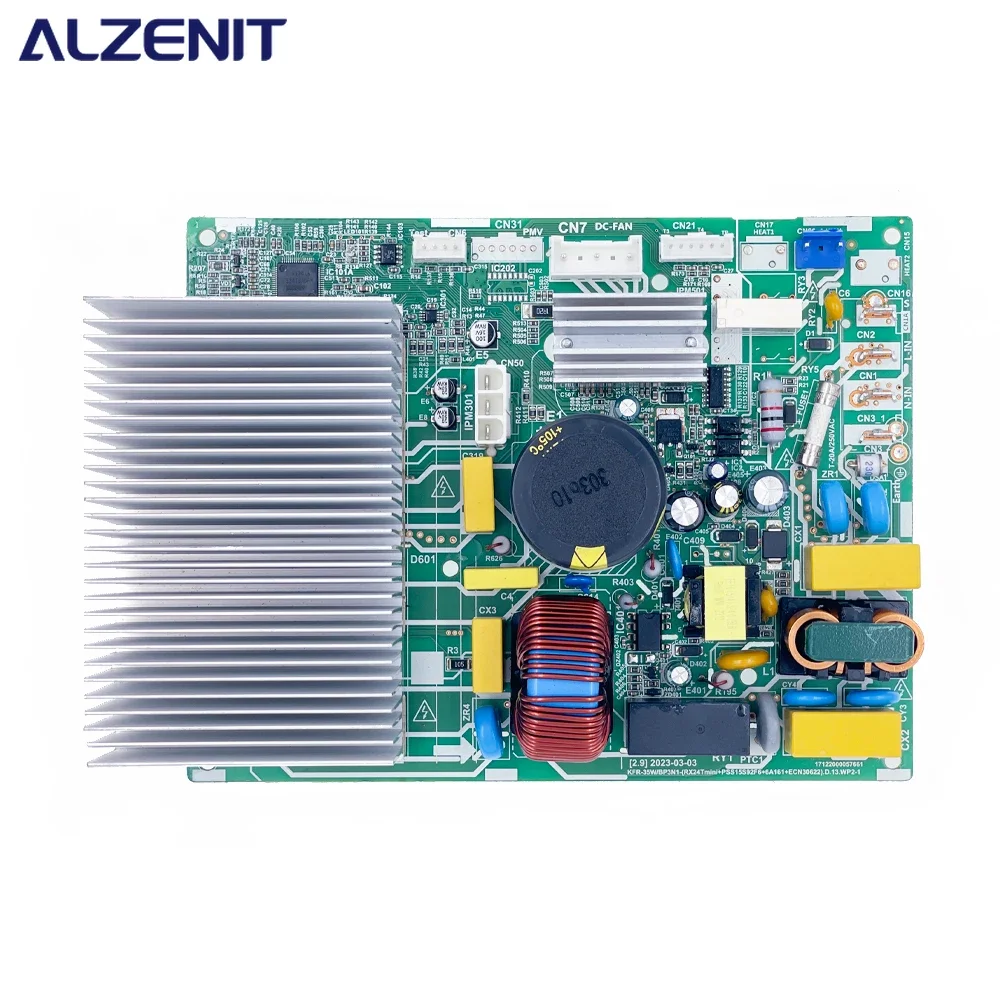 

Используется для платы управления кондиционером Midea KFR-35W/BP3N1-(RX24Tmini+PSS15S92F6+6A161+ECN30622).D.13.WP2-1 17122000057661 Печатная плата