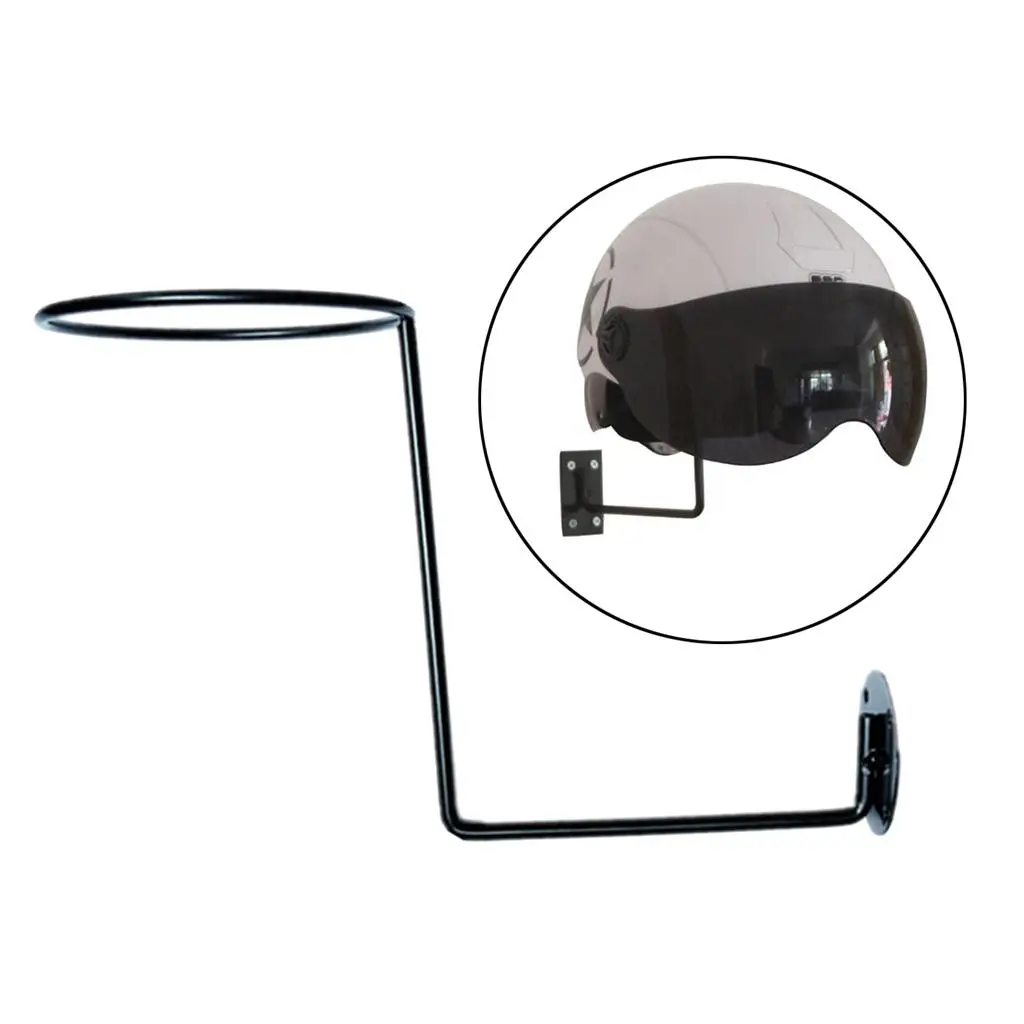 

Wall Mounted Holder Hats Rack Hanger Display Storage Moto Accessories