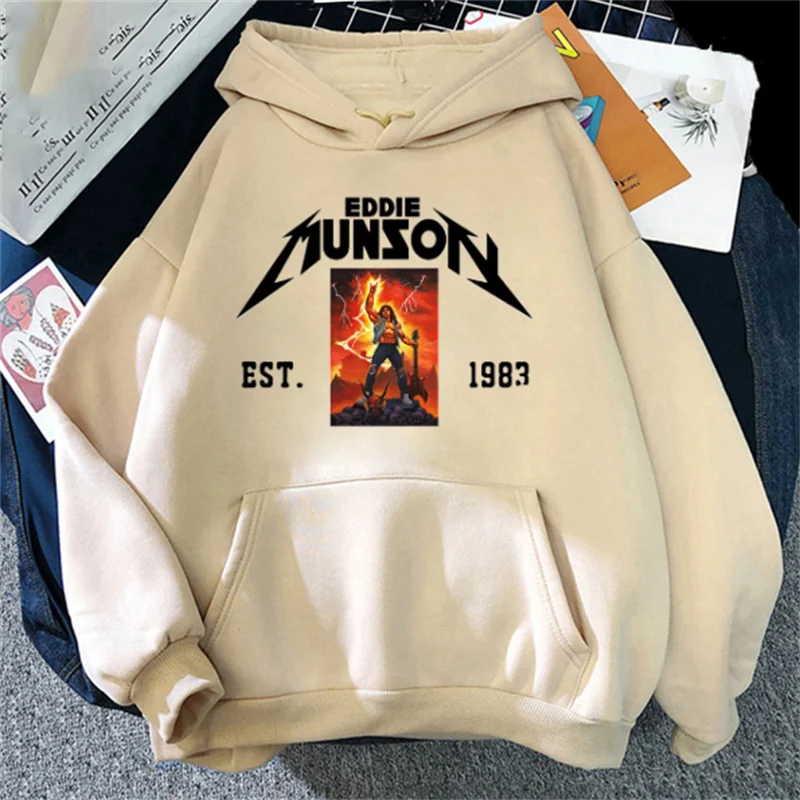 

Eddie Munson Hoodie Women/Men Aesthetic Hellfire Club Hoodies Unisex Harajuku Hooded Sweatshirts Hoody Clothes