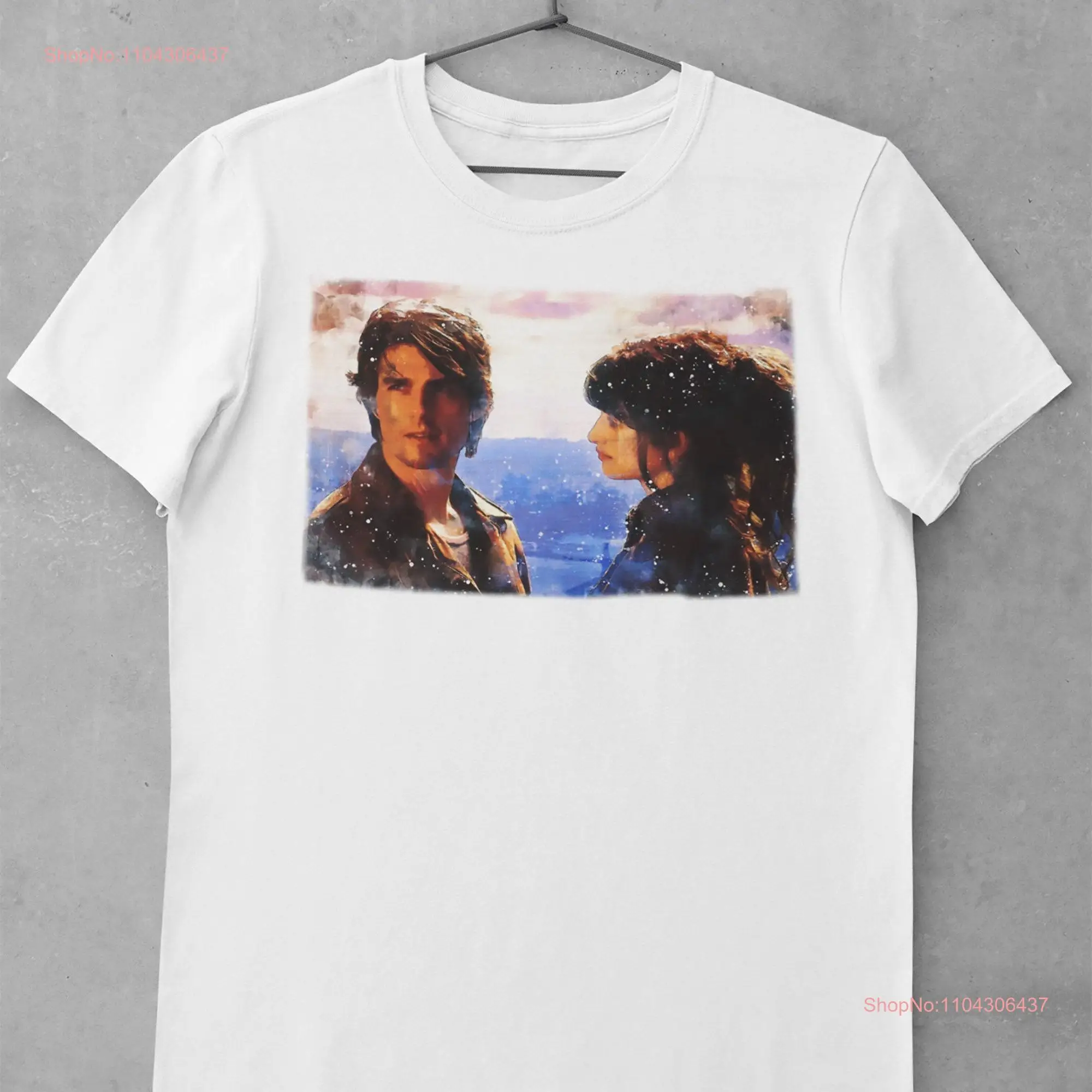 Винтажная футболка Vanilla Sky classy movie Tom Cruise Penelope Cruz для фанатов с длинными или