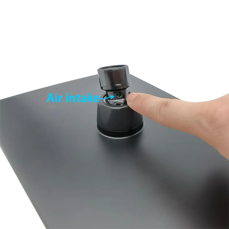 Насадка для душа Wasourlf настенный потолочный Душ черного цвета с высоким давлением