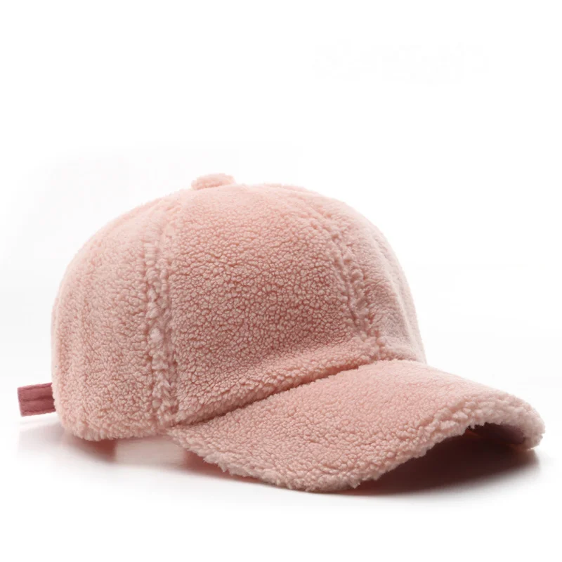 

Hat Autumn and Winter Fashion Retro Warm Pellet Cap Outdoor Sports Leisure Women Sunshade Baseball Cap