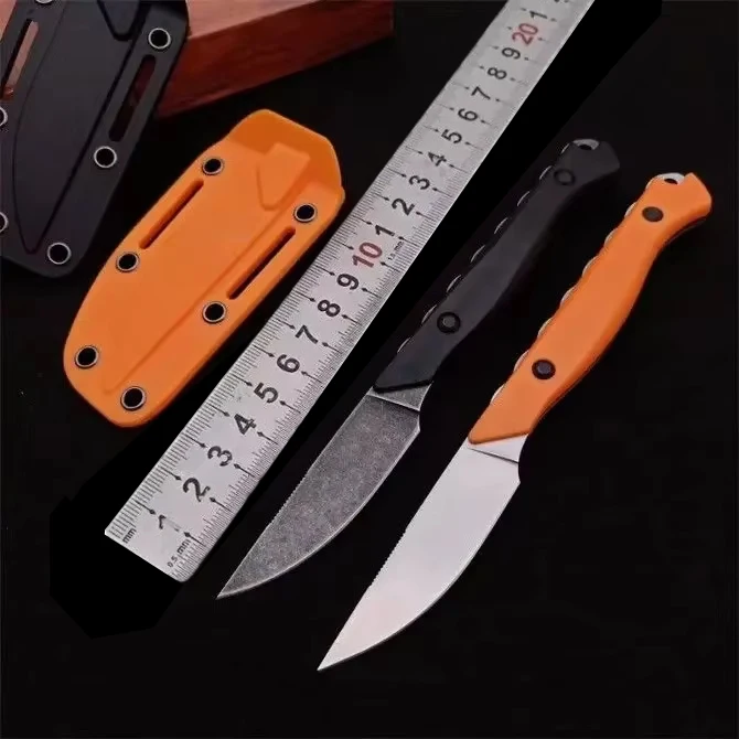 Butterfly BM15700 Нож с прямым фиксированным лезвием CPM-154 Лезвие Santoprene Ручка Тактический