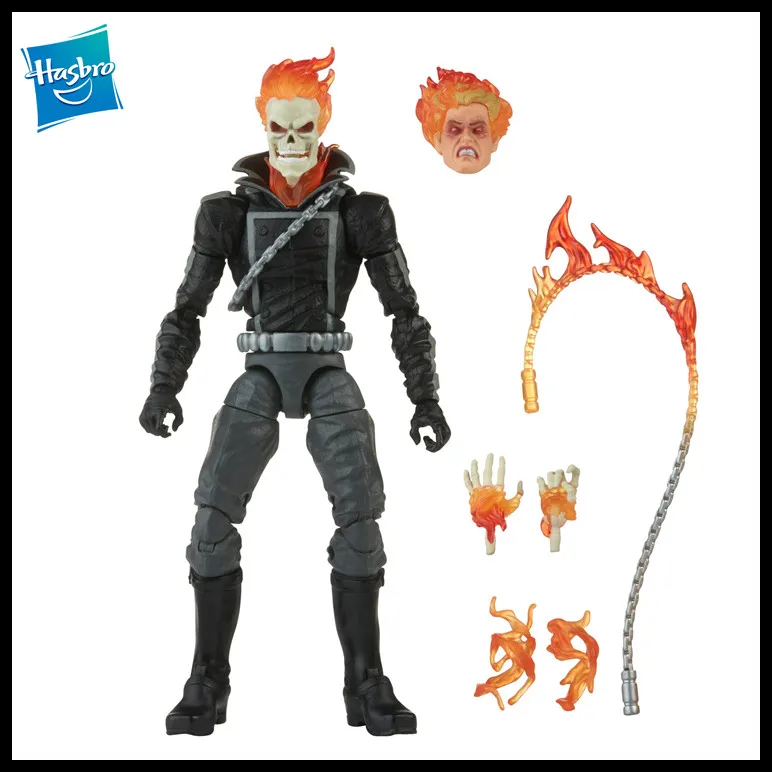 

Presale 6Inches Hasbro Marvel Legends Ghost Rider 1/12 Collectible Anime Action Figure Model Toys Desktop Decoration Kid Toys
