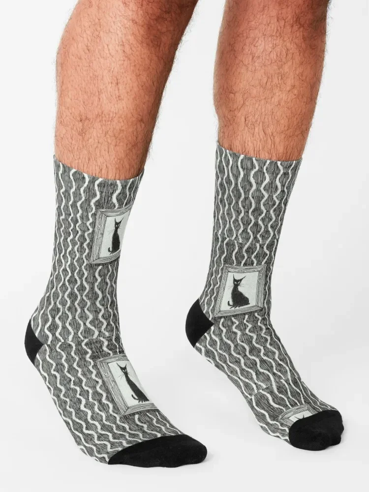 Ode к E. Мужские спортивные носки Gorey для рождественских подарков роскошные женские