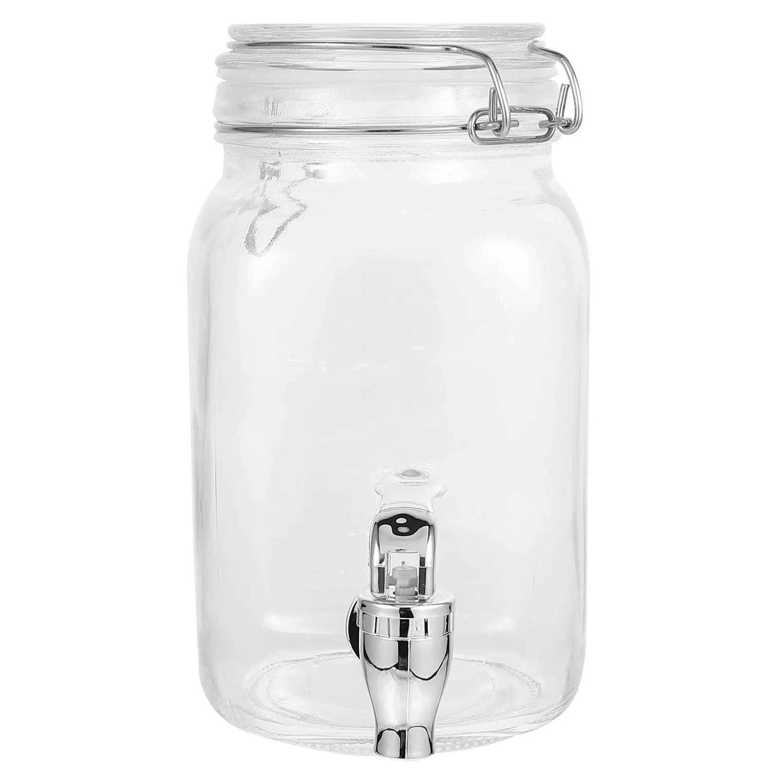 

Beverage Dispenser Spigot Glass Drink Terrarium Lid Lemonade Fridge Clear Bottles Caps Dispensers Parties