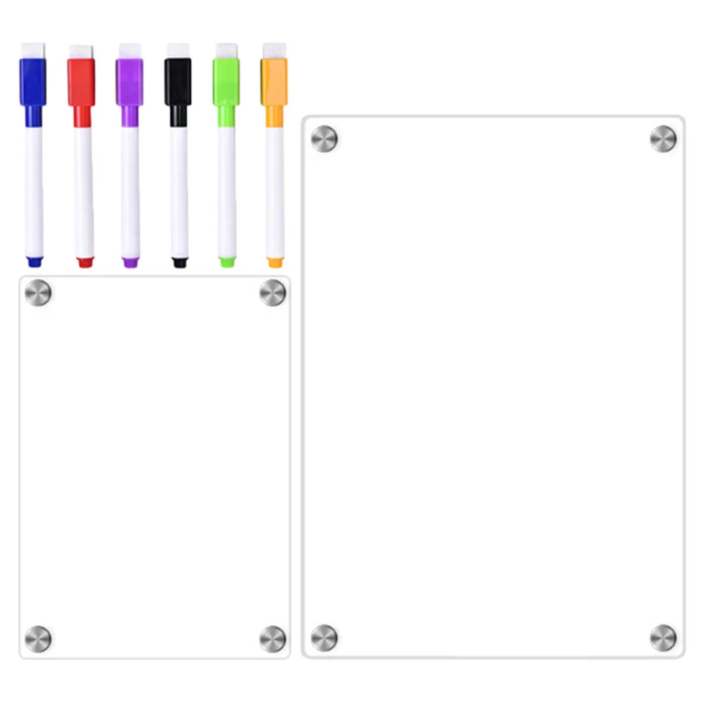 

Kitchen Supplies Schedule Writing Board Refrigerator Message Magnetic Calendar Dry Erase Fridge Combination Whiteboard