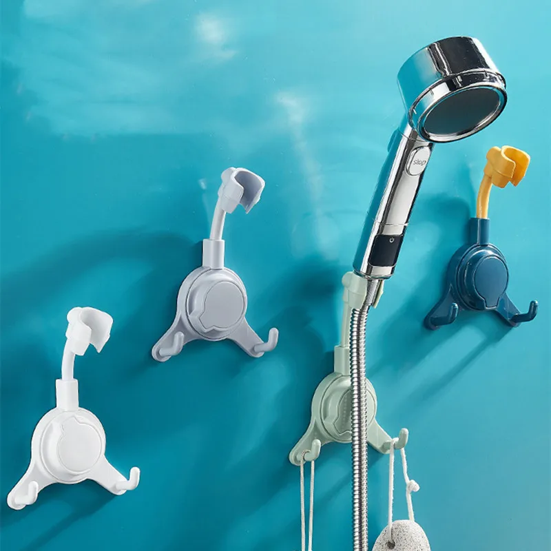 

Suction Cup Shower Holder Adjustable 360° Self-Adhesive Showerhead Bracket Bathroom Bracket Nozzle Base Stand SPA Universal ABS