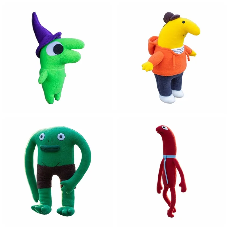 

2023 Smiling Friends Plush Toys Cartoon Frog Soft Stuffed Doll Kids Children Adult Gifts