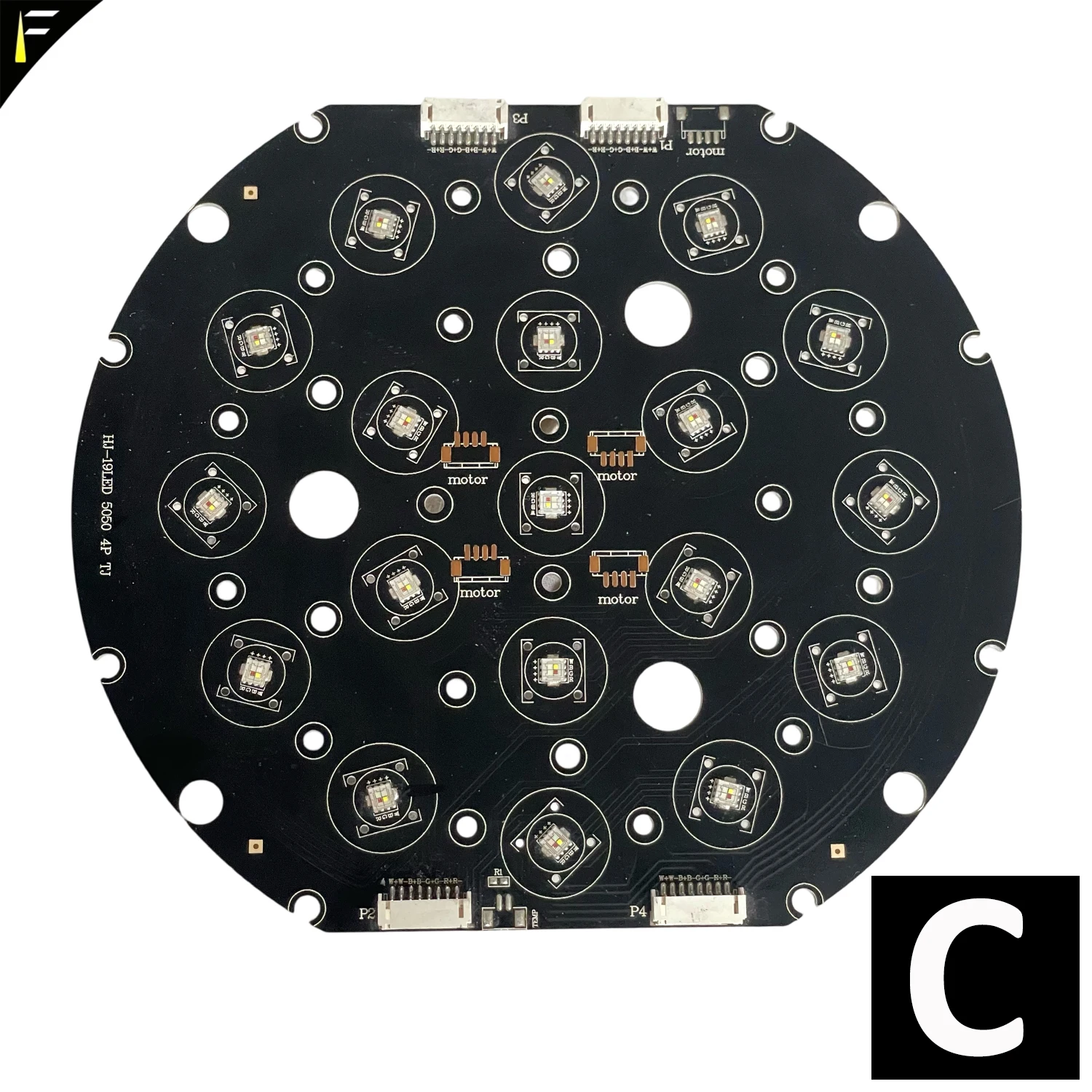 Светодиодный модуль Stage Zoom Wash Fengtexi 19x15 Вт RGBW 4 в 1