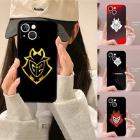 games g2 esports phone case funda for iphone 12pro 13 11 pro max xr x xs mini pro max for 6 6s 7 8 plus design shell